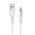 Borofone BX37 Wieldy töltőkábel USB - MicroUSB - 1m - 2,4A - fehér