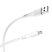 Borofone BX37 Wieldy töltőkábel USB - MicroUSB - 1m - 2,4A - fehér