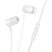 Borofone vezetékes headset BM84 jack 3,5 mm - fehér