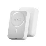   Forever Power bank MATB-400 PD QC 20W 10000mAh - vezeték nélküli töltés - fehér