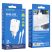 Borofone hálózati töltő BN7 - USB+Type-C - QC3.0 20W - Type-c - Lightning kábellel - fehér