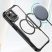Defender Carbon Magsafe szilikon hátlap - iPhone 13 (6.1") - fekete