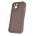 Rim TPU hátlap - iPhone 16 (6.1") - barna