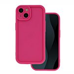 Rim TPU hátlap - iPhone 16 (6.1") - pink