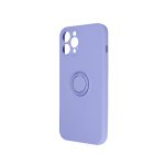  Vennus gyűrűs szilikon hátlap - iPhone 16 Pro (6.3") - világos lila