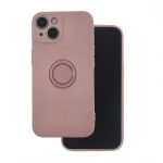   Vennus gyűrűs szilikon hátlap - iPhone 16 Pro (6.3") - pink