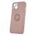 Vennus gyűrűs szilikon hátlap - iPhone 16 Pro (6.3") - pink
