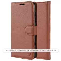 Techsuit - Leather Folio flip tok - Honor 400 - barna