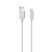 Borofone BX14 töltőkábel USB  3A - USB - Type-C - 1 m - Fehér