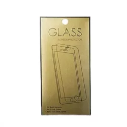 Ütésálló kijelzővédő üvegfólia - Gold - Xiaomi Redmi 15 4G / 5G