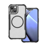   Defender Carbon Magsafe szilikon hátlap - iPhone 17 Pro Max (6.9") - fekete