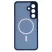 Aura Matte Magsafe szilikon hátlap  - Samsung Galaxy S25 FE / S731 -  kék
