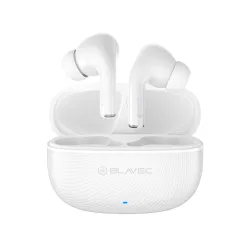 Blavec Earphones bluetooth BW-02 Carbon - fehér