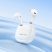 Borofone Earphones bluetooth TWS BW88 Deep Rhyme - fehér