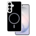   Glossy Magsafe szilikon tok - Samsung Galaxy S26 / G942 - fekete