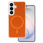   Glossy Magsafe szilikon tok - Samsung Galaxy S26 / G942 - narancs