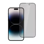   Betekintésgátló Kijelzővédő üvegfólia - Xiaomi Redmi Note 15 Pro 5G -  fekete