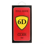   Kijelzővédő üvegfólia - Xiaomi Redmi Note 15 Pro - Full Screen, ívelt 6D -  fekete
