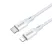 Bwoo X283 C-L Type-c / Lightning Adat és Töltőkábel - 1m/27W ABS + TPE - Fehér