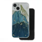   Gold Glam - iPhone 15 (6.1") -  szilikon hátlap - Mountain