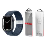   Yesido WB23 Fonott Apple Watch szíj 42/44/45 mm - Sötétkék