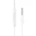 Borofone BM100 Pro Fuente earphones with microphone - jack 3,5 mm - fehér