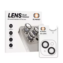 Kameravédő üveg 3D Lens (3db) - iPhone 16 / 16 Plus