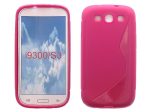 S-line szilikon hátlap - Samsung Galaxy S3 / i9300 - pink