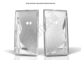 S-line szilikon hátlap - Samsung Galaxy Ace / S5830 - átlátszó