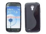   S-line szilikon hátlap - Samsung Galaxy S4 Mini / i9190 - fekete