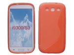   S-line szilikon hátlap - Samsung Galaxy S3 / i9300 - narancssárga