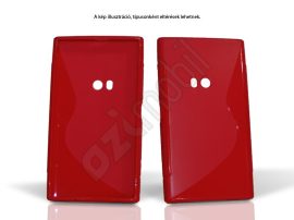 S-line szilikon hátlap - Sony Xperia Z2 / D6503 - piros
