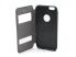 Puloka / T-Case Flip tok - iPhone 6 / 6s - fekete