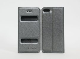Puloka / T-Case Flip tok - iPhone 5 / 5s / SE - szürke 