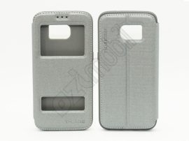 Puloka / T-Case Flip tok - Samsung Galaxy S7 Edge / G935F - szürke