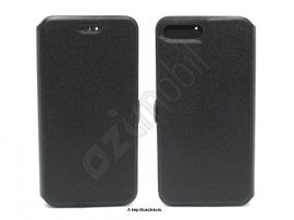Book Cover flip tok - Samsung Galaxy Alpha / G850 - fekete