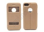 T-Case / Puloka flip tok - iPhone 7 / 8 - arany