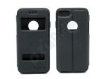 T-Case / Puloka flip tok - iPhone 7 / 8 - fekete