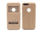 T-Case / Puloka flip tok - iPhone 7 Plus / 8 Plus - arany