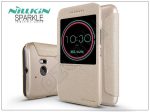   Nillkin Sparkle - Huawei Honor 8 oldalra nyíló flipes tok - arany