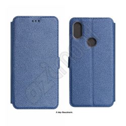 Book Cover flip tok - Samsung Galaxy A750 / A7 (2018) - sötétkék