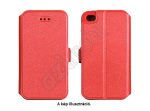 Book Cover flip tok - Xiaomi Redmi 4A - piros