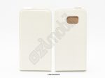   Flexi Slim flip tok - Samsung Galaxy S6 Edge / G920F - fehér