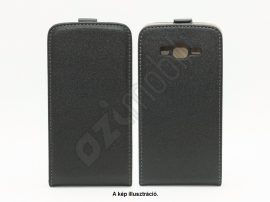 Flexi Slim flip tok - Samsung Galaxy Grand Prime / G530 - fekete