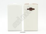 Flexi Slim flip tok - Samsung Galaxy J100 / J1 - fehér
