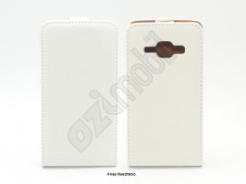 Flexi Slim flip tok - Samsung Galaxy J100 / J1 - fehér