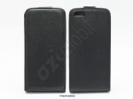 Flexi Slim flip tok - iPhone 5 / 5s / SE - fekete
