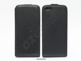 Flexi Slim flip tok - iPhone 5 / 5s / SE - fekete