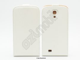 Flexi Slim flip tok - Samsung Galaxy S4 / i9500 - fehér