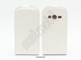 Flexi Slim flip tok - Samsung Galaxy Trend 2 Lite / G318 - fehér 